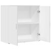vidaXL Buffet blanc 79x38x80 cm bois d&rsquo;ing&eacute;nierie