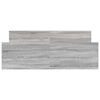 vidaXL Cadre de lit sans matelas sonoma gris 120x200 cm
