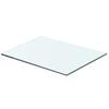 vidaXL Panneau pour &eacute;tag&egrave;re Verre transparent 40 x 25 cm