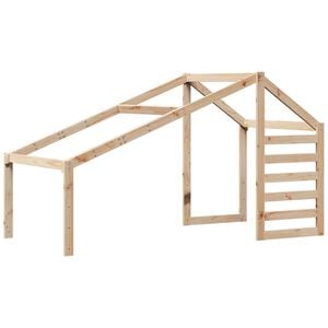 vidaXL Toit de lit pour enfants 188x82x113 cm bois de pin massif