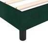vidaXL Cadre de lit vert fonc&eacute; 140x200 cm velours