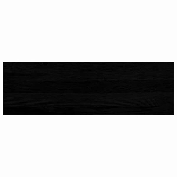 vidaXL Marches d'escalier 4 pcs marron fonc&eacute; 80x30x2 cm ch&ecirc;ne massif