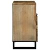 vidaXL Cabinet de chevet Marron 50 x 33 x 62 cm Bois d'acacia massif