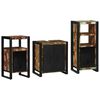 vidaXL Ensemble de mobilier de salle de bain 3 pcs Bois Recyclé Solide