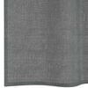 vidaXL Rideaux en voile avec boucles 2 pcs gris foncé 140x245 cm