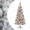 vidaXL Sapin de No&euml;l artificiel avec boules 120 cm 150 LED Blanc chaud
