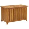 vidaXL Bo&icirc;te de rangement de jardin 90x50x58 cm bois d'acacia massif