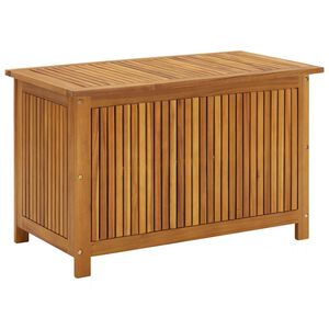 vidaXL Bo&icirc;te de rangement de jardin 90x50x58 cm bois d'acacia massif