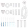 vidaXL Raccords de store enrouleur 30 pcs 18 mm