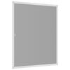 vidaXL Moustiquaire pour fenêtres Blanc 100x120 cm