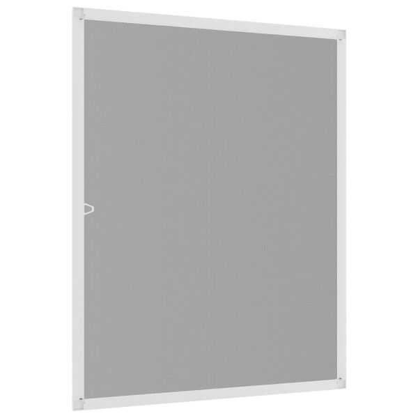 vidaXL Moustiquaire pour fenêtres Blanc 100x120 cm