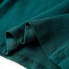 T-shirt pour enfants &agrave; manches longues vert fonc&eacute; 104