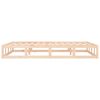 vidaXL Cadre de lit sans matelas 160x200 cm bois massif