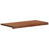 vidaXL Appui de fen&ecirc;tre Bois Brun 80 x 40 x 4,5 cm PVC