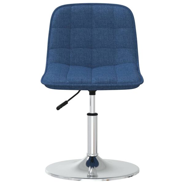 vidaXL Tabouret de bar Bleu Tissu