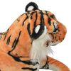 vidaXL Tigre en peluche Marron XXL