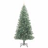 vidaXL Arbre de No&euml;l artificiel floconn&eacute; de neige avec lumi&egrave;re LED