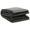 vidaXL Couverture de piscine Noir 732 x 366 cm PE