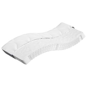 vidaXL Matelas à ressorts ensachés moyen 90x220 cm