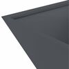 vidaXL Cache-pot de jardin Anthracite 35 x 35 x 15 cm