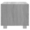 vidaXL Meuble TV Sonoma gris 120x40,5x35 cm Bois d'ing&eacute;nierie