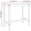vidaXL Ensemble de bar 5 pcs Bois de pin massif