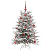 vidaXL Sapin de No&euml;l Artificiel &agrave; Branches Articul&eacute;es Blanc 120 cm