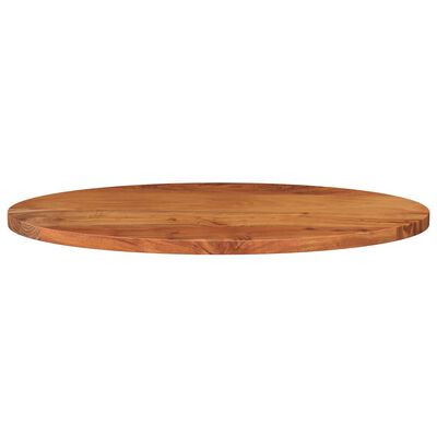 vidaXL Dessus de table 140x60x2,5 cm ovale bois massif d'acacia
