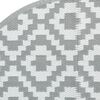 vidaXL Tapis d'ext&eacute;rieur ARAKIL gris &Oslash;200 cm PP