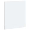 vidaXL Panneau de lave-vaisselle Porto blanc brillant 60x1,5x67 cm