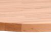 vidaXL Dessus de table Ø30x1,5 cm rond bois massif de hêtre