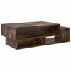 vidaXL Table basse Ch&ecirc;ne fum&eacute; 105 x 50 x 32,5 cm Bois d'ing&eacute;nierie