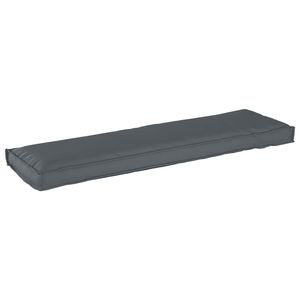 vidaXL Coussin pour banc de palette Anthracite 140 x 40 x 8 cm