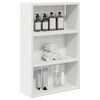vidaXL Armoire murale de salle de bain Blanc 40 x 16 x 62,5 cm