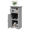 vidaXL Armoire de salle de bain BODO gris 44x30x90 cm