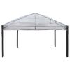 vidaXL Remplacement de housse de gazebo Transparent 300 x 300 x 26 cm