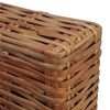 vidaXL Ensemble de canap&eacute;s 2 pcs avec coussins Rotin naturel