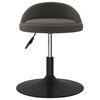 vidaXL Tabouret de bar Gris fonc&eacute; Velours
