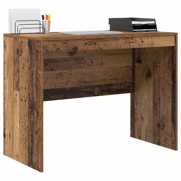 vidaXL Bureau Bois Ancien 100 x 50 x 76 cm