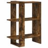 vidaXL &Eacute;tag&egrave;re Ch&ecirc;ne fum&eacute; 52 x 25 x 71,5 cm Bois d'ing&eacute;nierie