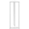 vidaXL Pieds de table de bar en forme de T, 2 pi&egrave;ces, blanc, 40 x 35 x (110-111) cm, acier