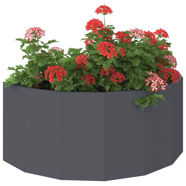 vidaXL Jardini&egrave;re Anthracite 90 x 45 x 35 cm Acier