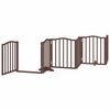 vidaXL Barri&egrave;re pour chien porte pliable 9 panneaux bois de peuplier