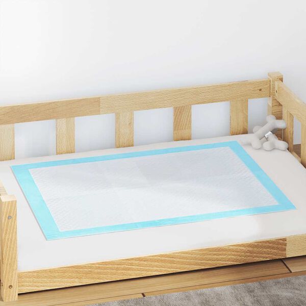 vidaXL Tapis d&rsquo;hygi&egrave;ne pour chiens 400 pcs 45 x 33 cm Tissu non tiss&eacute;