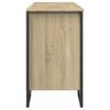 vidaXL Armoire lavabo de salle de bain chêne sonoma 91x35x60 cm