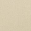 vidaXL Coussins de canap&eacute; 2 pcs Cr&egrave;me 70 x 50 cm tissu