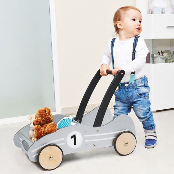 Pinolino Voiture à pousser Kimi Argenté