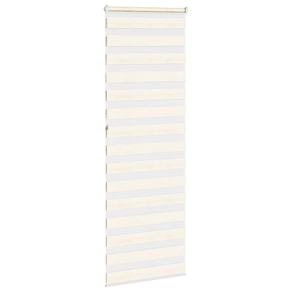 vidaXL Store z&egrave;bre beige marbr&eacute; largeur du tissu 85,9 cm polyester
