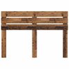 vidaXL T&ecirc;te de lit Bois Ancien 160 cm Bois d'ing&eacute;nierie