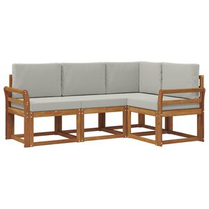 vidaXL Ensemble de canap&eacute;s d'ext&eacute;rieur 4 pc 4 place